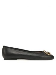 Liu Jo Baleriny Dafne 04 SA5033 PX460 Czarny. Czarne balerinki damskie Liu Jo, bez wzorów, ze skóry. Za 319.99 zł.