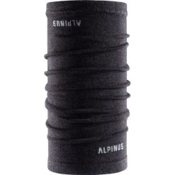 Komin na szyję trekkingowy Alpinus Utulik Miyabi Gray. Szare kominy damskie Alpinus, bez wzorów. Za 49.00 zł.