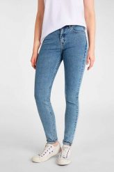 LEE SCARLETT SKINNY HIGH WAIST DAMSKIE SPODNIE JEANSOWE MENLO LIGHT L626LYIA 112114261. Rurki damskie Lee, bez wzorów, z jeansu, z podwyższonym stanem. Za 199.99 zł.