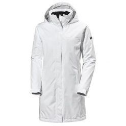 Kurtka uniwersalna damska Helly Hansen Aden Inulated Coat. Białe kurtki damskie Helly Hansen, s, bez wzorów, z syntetyku, z kapturem. Za 878.00 zł.