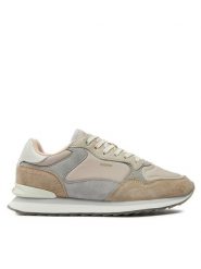 HOFF Sneakersy Antibes 12402001 Beżowy. Brązowe obuwie sportowe damskie HOFF, z materiału, bez zapięcia. Za 479.99 zł.