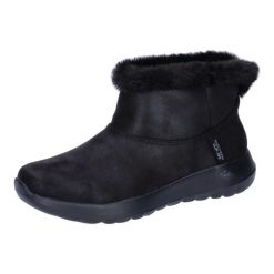 Buty sportowe Sneakersy damskie, Slip-Ins: On-The-Go - Cozy Dream. Czarne obuwie sportowe casual damskie Skechers, bez zapięcia, trekkingowe. Za 399.99 zł.