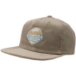 Czapka z daszkiem Trucker. Brązowe czapki z daszkiem damskie Buff, bez wzorów, z materiału. Za 156.99 zł.