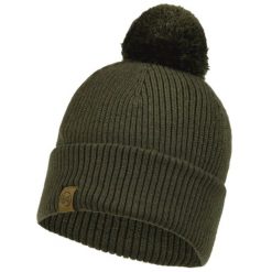 Czapka dla dorosłych Buff Lifestyle Adult Knitted Hat TIM Merino. Zielone czapki damskie Buff, na zimę, bez wzorów. W wyprzedaży za 137.94 zł.