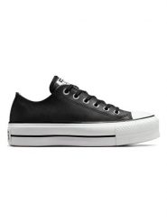 Converse Skórzane sneakersy "Chuck Taylor All Star Platform" w kolorze czarnym rozmiar: 43. Czarne obuwie sportowe damskie Converse, bez zapięcia. Za 252.99 zł.
