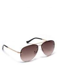 Gino Rossi Okulary przeciwsłoneczne MR22LQ006S-1 Brązowy. Brązowe okulary przeciwsłoneczne damskie Gino Rossi. Za 129.99 zł.