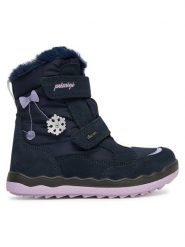 Primigi Śniegowce GORE-TEX 8883744 S Granatowy. Niebieskie kozaki dziewczęce Primigi, bez wzorów, z gore-texu, bez obcasa, bez zapięcia. Za 469.99 zł.