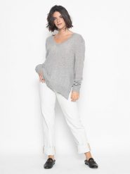 AUTHENTIC CASHMERE Kaszmirowy sweter "Giegn" w kolorze szarym rozmiar: M. Szare swetry klasyczne damskie AUTHENTIC CASHMERE, m, z kaszmiru, bez kołnierzyka. Za 429.95 zł.