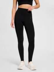 Damskie legginsy Hummel. Czarne legginsy damskie Hummel, m, bez wzorów, z materiału. Za 142.30 zł.