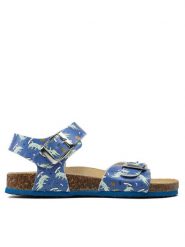 Primigi Sandały 3925522 D Niebieski. Niebieskie sandały chłopięce Primigi, ze skóry, bez zapięcia. Za 159.99 zł.