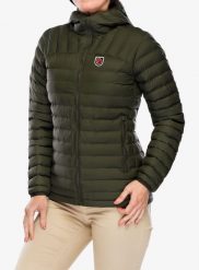 Kurtka ocieplana damska Fjallraven Expedition Latt Hoodie. Zielone kurtki damskie Fjällräven, na zimę, l, bez wzorów, z materiału, bez kaptura. Za 928.39 zł.