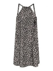 ONLY Sukienka "Nova" w kolorze szarym rozmiar: L. Szare sukienki damskie Only, bez wzorów, z wiskozy, bez ramiączek. Za 83.22 zł.