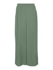 Vero Moda Spodnie w kolorze zielonym rozmiar: XS. Zielone spodnie materiałowe damskie Vero Moda, bez wzorów, z materiału. Za 57.06 zł.