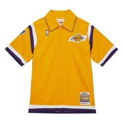 Koszulka strzelecka Los Angeles Lakers Authentic Shaquille O'Neal Shooting 1996/. Żółte koszulki damskie Mitchell & Ness, bez wzorów, bez kołnierzyka, bez ramiączek. Za 816.00 zł.