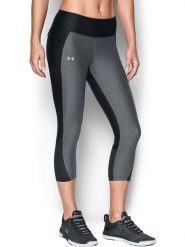 Under Armour Legginsy w kolorze szaro-czarnym rozmiar: XS. Czarne legginsy damskie Under Armour, xs, bez wzorów, z materiału. Za 56.53 zł.