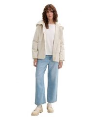 Tom Tailor Parka w kolorze kremowym rozmiar: L. Brązowe parki damskie Tom Tailor, l, bez kaptura. Za 220.12 zł.