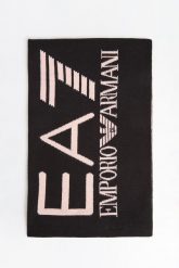 Szalik damski EA7 EMPORIO ARMANI. Szaliki damskie EA7 Emporio Armani, bez wzorów. W wyprzedaży za 284.25 zł.
