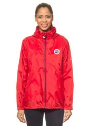 Vent du Cap Kurtka przeciwdeszczowa w kolorze czerwonym rozmiar: XL. Czerwone kurtki sportowe damskie Vent du Cap, m, bez wzorów, bez kaptura. Za 113.99 zł.