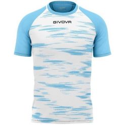 Koszulka Sportowa Givova Pixel 2XL - Oddychająca i Lekka. Białe koszulki sportowe damskie Givova, xl, bez wzorów, bez ramiączek, do piłki nożnej. Za 140.99 zł.