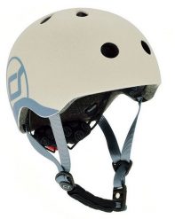 Scoot & Ride Kask XXS-S Ash. Brązowe akcesoria rowerowe Scoot Ride. Za 195.00 zł.