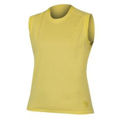 Damski tank top Endura SingleTrack. Zielone koszulki sportowe damskie ENDURA, l, bez wzorów, bez ramiączek, rowerowe. Za 189.99 zł.