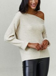 LA Angels Sweter w kolorze kremowym rozmiar: S. Brązowe swetry klasyczne damskie LA Angels, s, prążkowane, bez kołnierzyka. Za 113.99 zł.