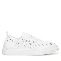 Trampki Jenny Fairy. Białe trampki damskie Jenny Fairy, bez wzorów, bez zapięcia. Za 48.99 zł.