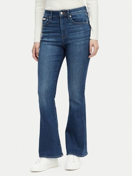 Calvin Klein Jeans Jeansy LV047G917G Niebieski Flare Fit. Niebieskie jeansy damskie Calvin Klein Jeans. Za 291.99 zł.