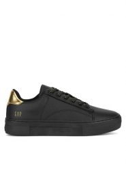 Gap Sneakersy PORTLAND CUP LOW W GP505010AW-BKGO Czarny. Czarne obuwie sportowe damskie GAP, z materiału, bez zapięcia. Za 143.99 zł.