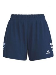 Erima Szorty sportowe "Celebrate 125" w kolorze granatowym rozmiar: 40. Niebieskie spodenki sportowe damskie Erima, bez wzorów, outdoorowe. Za 104.39 zł.