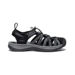 Buty do chodzenia damskie Keen Whisper. Niebieskie obuwie trekkingowe damskie Keen, z materiału, bez zapięcia. Za 654.00 zł.