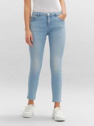 OPUS Dżinsy - Skinny fit - w kolorze błękitnym rozmiar: 42/L28. Niebieskie jeansy damskie Opus. Za 166.88 zł.