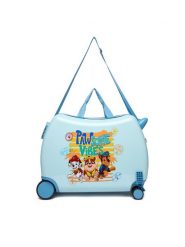 Paw Patrol Walizka dziecięca CEO-ACCCS-SS26-223PAW Niebieski. Niebieskie walizki PAW PATROL, bez wzorów, z tworzywa sztucznego. Za 219.99 zł.