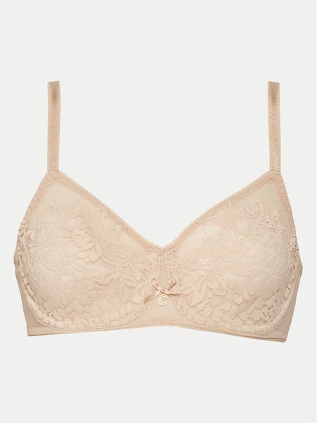 Chantelle Biustonosz z fiszbiną Maris C16IMV Beżowy. Brązowe biustonosze Chantelle, bez wzorów, z syntetyku. Za 299.99 zł.