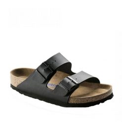 Birkenstock Arizona Czarne Kapcie Dorosłych. Brązowe kapcie damskie Birkenstock, z materiału. Za 614.00 zł.