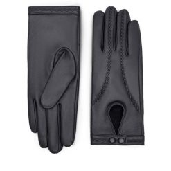 Rękawiczki Damskie Lasocki. Czarne rękawiczki damskie Lasocki, bez wzorów. Za 119.99 zł.