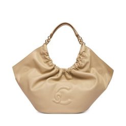 Torebka Coccinelle. Brązowe torebki klasyczne damskie Coccinelle, bez dodatków. Za 1,779.00 zł.