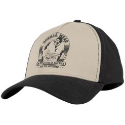 Buckley Czapka - Czarny/Beżowy. Brązowe czapki z daszkiem damskie GORILLA WEAR, bez wzorów. Za 136.00 zł.