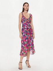 Nissa Sukienka letnia RC14754 Kolorowy Regular Fit. Sukienki damskie Nissa, bez wzorów, z wiskozy, bez ramiączek. Za 779.99 zł.