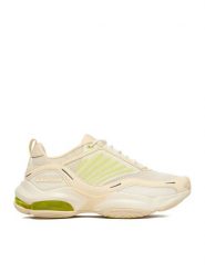 Reebok Sneakersy EO-DMX SERIES 3000 100244458 Beżowy. Brązowe obuwie sportowe damskie Reebok, z materiału, bez zapięcia. Za 529.99 zł.