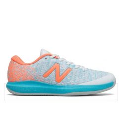 Buty do biegania damskie New Balance WCH996P4. Niebieskie obuwie sportowe damskie New Balance, z materiału, bez zapięcia, do biegania. Za 447.00 zł.