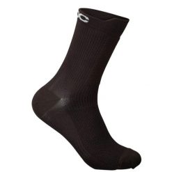 Skarpety kolarskie POC Lithe MTB Sock Mid. Brązowe skarpetki damskie POC, bez wzorów, z elastanu. Za 112.00 zł.