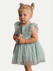 Mayoral Sukienka elegancka 1905 Zielony. Zielone sukienki dziewczęce Mayoral, bez wzorów, z syntetyku, bez ramiączek. Za 199.99 zł.