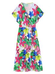 TATUUM Sukienka "Amani" ze wzorem rozmiar: 42. Sukienki damskie TATUUM, bez wzorów, z tkaniny, klasyczne, bez ramiączek. Za 180.06 zł.