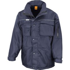 Parka Result Heavy Duty. Niebieskie parki damskie RESULT, m, z nylonu, bez kaptura. Za 310.45 zł.
