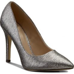 Szpilki MENBUR - 05608 Grey 0071. Szare szpilki damskie Menbur, bez wzorów, z materiału, bez obcasa, na obcasie, bez zapięcia. W wyprzedaży za 189.00 zł.