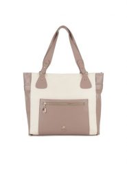 Beverly Hills Polo Club Torebka BHPC-C-002-07 Różowy. Czerwone shopper bag Beverly Hills Polo Club, bez wzorów, bez dodatków. Za 229.99 zł.