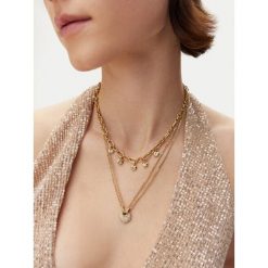 Naszyjnik Guess. Żółte naszyjniki damskie Guess, złote. Za 369.99 zł.