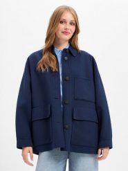 Weekend Max Mara kurtka z czystej wełny Kobiety wełna ze strzyży niebieski, 40. Niebieskie kurtki damskie Weekend Max Mara, bez wzorów, z wełny, bez kaptura. Za 2,449.95 zł.