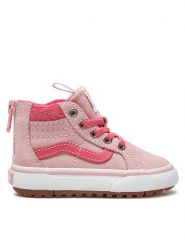 Vans Sneakersy Mte Sk8-Hi Zip VN000D0MBIY1 Różowy. Czerwone trampki dziewczęce Vans, bez wzorów, ze skóry, bez zapięcia. Za 159.99 zł.